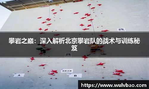 攀岩之巅：深入解析北京攀岩队的战术与训练秘笈